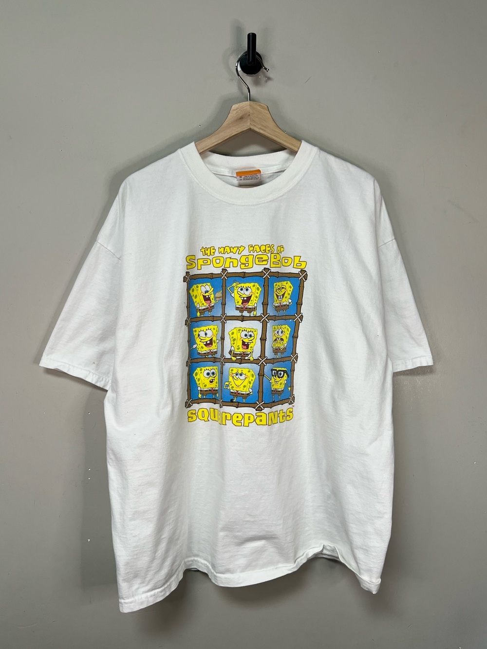 Vtg 2002 Spongebob T Shirt